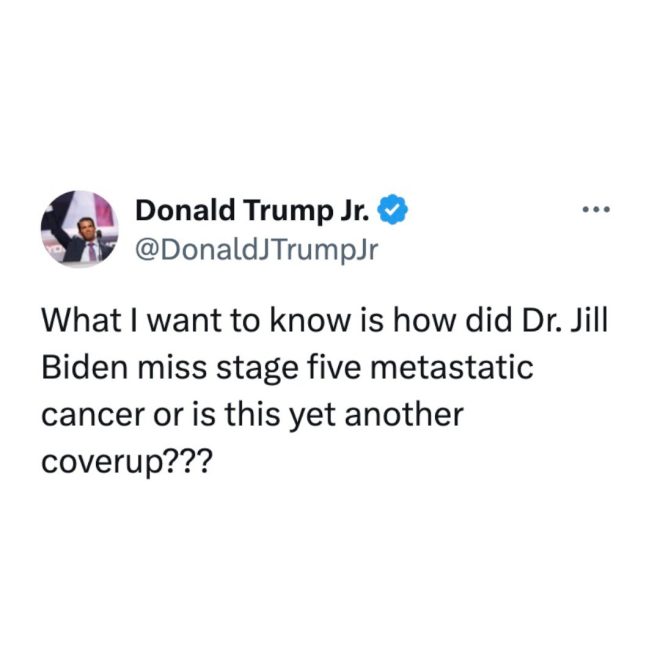 Trump Family Strikes Again: Biden's Cancer Diagnosis Under Fire! — Trump family politics, Biden cancer diagnosis, 2025 election attacks
