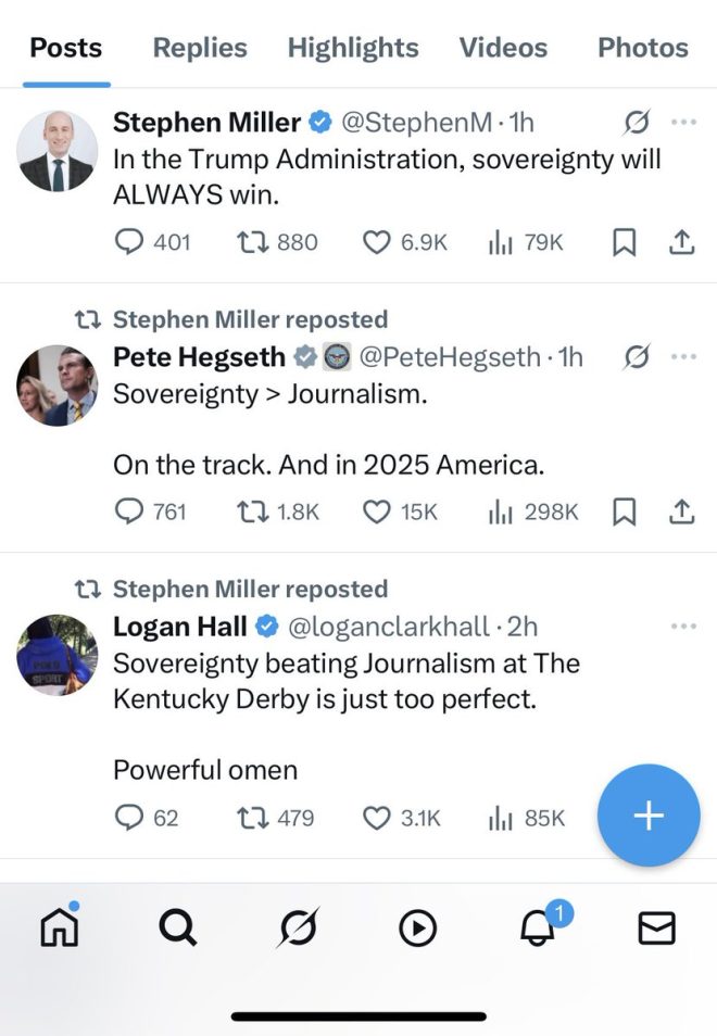 Trump Officials Celebrate 'Sovereignty' at Derby Amid Controversy