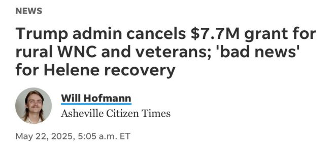 Trump Shocks Again: Rural Aid Axed in North Carolina! — Trump rural broadband funding cut, North Carolina veterans resources lost, Trump administration 2025 decisions