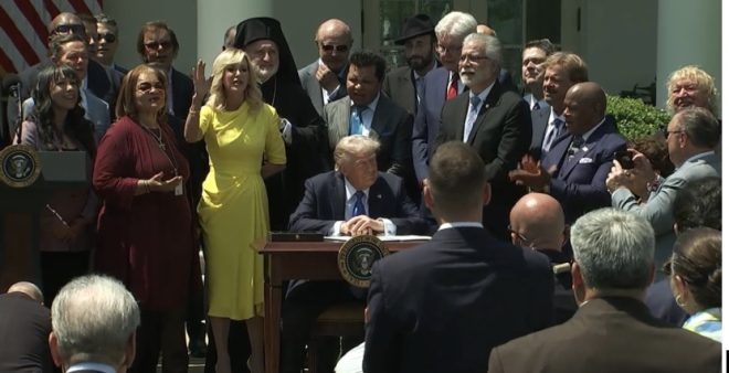Trump's Bold Call: America Must Be "One Nation Under God"