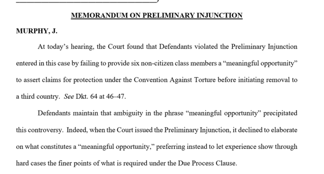 Trump's Legal Woes Deepen: Court's Shocking Violation Ruling! — Court ruling Trump injunction violation, Trump legal battles 2025, Preliminary injunction court order updates