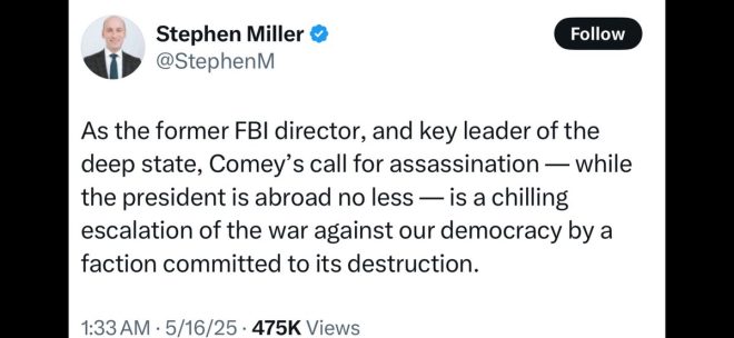 Trump's Shocking Response to Comey's Assassination Call!
