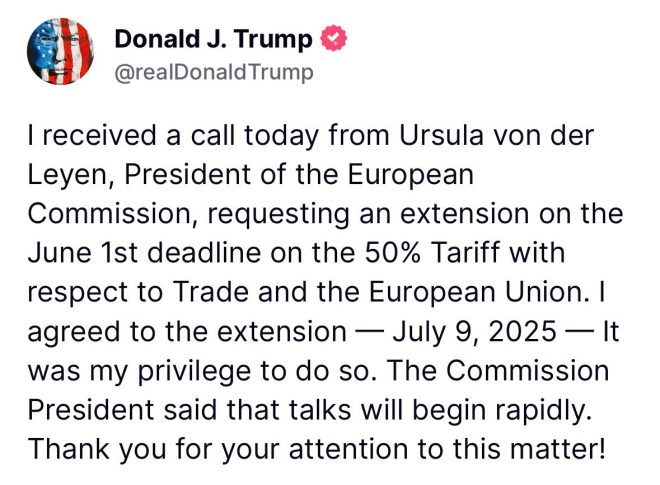 Trump's Tariff Delay: A Strategic Move or Political Maneuver? — Trump EU tariff delay, European Commission trade negotiations, US EU trade relations 2025