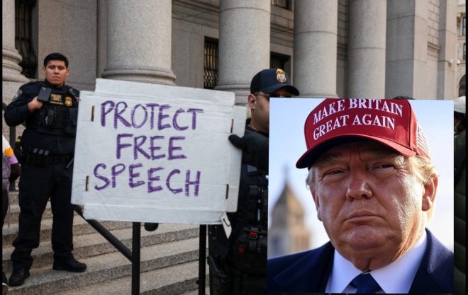 Trump's Team in UK: Free Speech Crusade or Political Stunt? — Trump UK visit 2025, free speech activism, Keir Starmer controversy