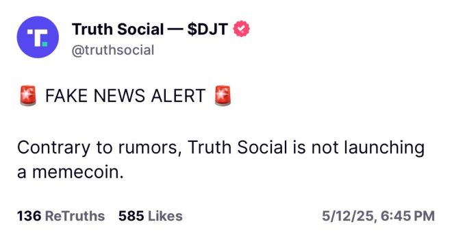 Truth Social Memecoin Rumors: Shocking Lies Exposed!