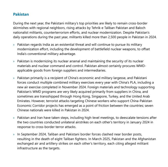 US Intel: Pakistan's Nuclear Ambitions Fueled by China! — Nuclear modernization in Pakistan, China-Pakistan military alliance, India-Pakistan tensions 2025