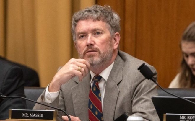 "US Rep Thomas Massie Calls for End to Military Aid for Israel - Controversial Stand Sparks Debate" — US foreign policy, military funding, Thomas Massie statement