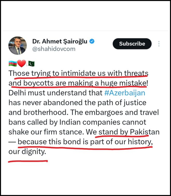 Unapologetic Azerbaijani Media Star Backs Pakistan, Dismisses Indian Tourists!