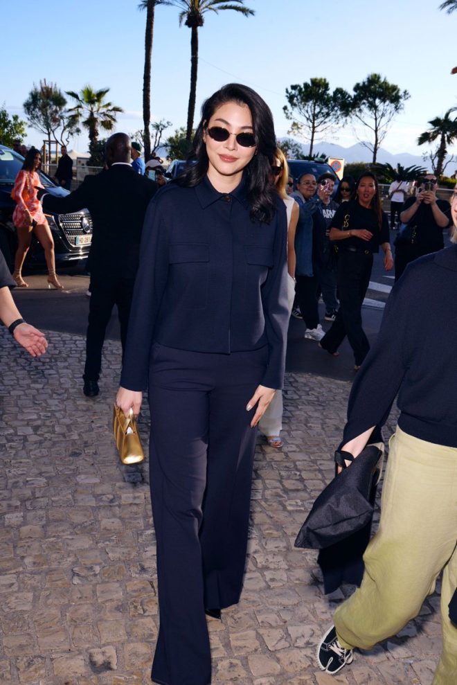 Venture Talent's Cannes Debut: Is Her Style a Bold Statement? — TheVentureTalent Cannes 2025, MaxMara Fashion Show 2025, Hotel Martinez Red Carpet 2025