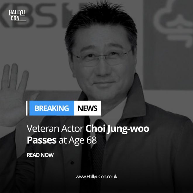 Veteran Actor Choi Jung-woo's Death at 68: A Great Loss to Cinema
