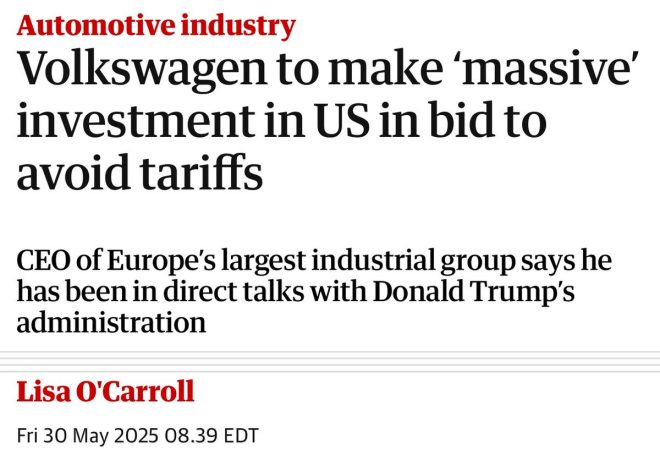 Volkswagen's Bold Move: Is This America’s Auto Revolution? — Volkswagen US investment, German car industry growth 2025, automotive trade tariffs impact