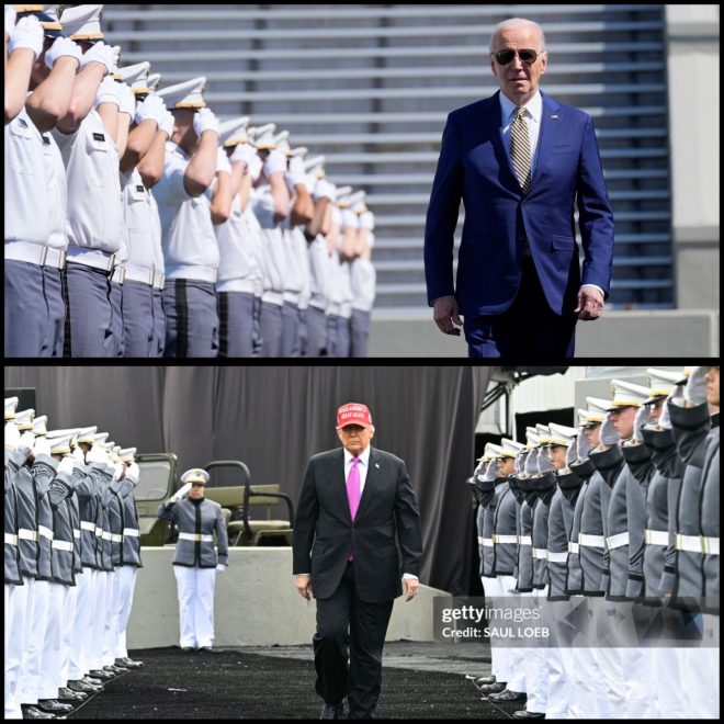West Point Showdown: Biden's Honor vs. Trump's Campaign Hat! — Biden Trump West Point comparison, military graduation respect 2025, presidential honor military values