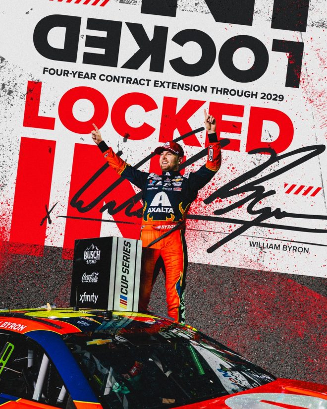 William Byron's No. 24: A Controversial Future Until 2029! — William Byron contract extension, No. 24 car future, NASCAR news updates