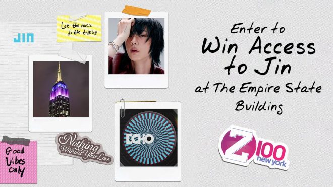 Win a Day with Jin of BTS at Empire State Building!
Could This Be the Ultimate Fan Experience? — Hang out with Jin BTS, iHeartRadio contest 2025, Empire State Building experience