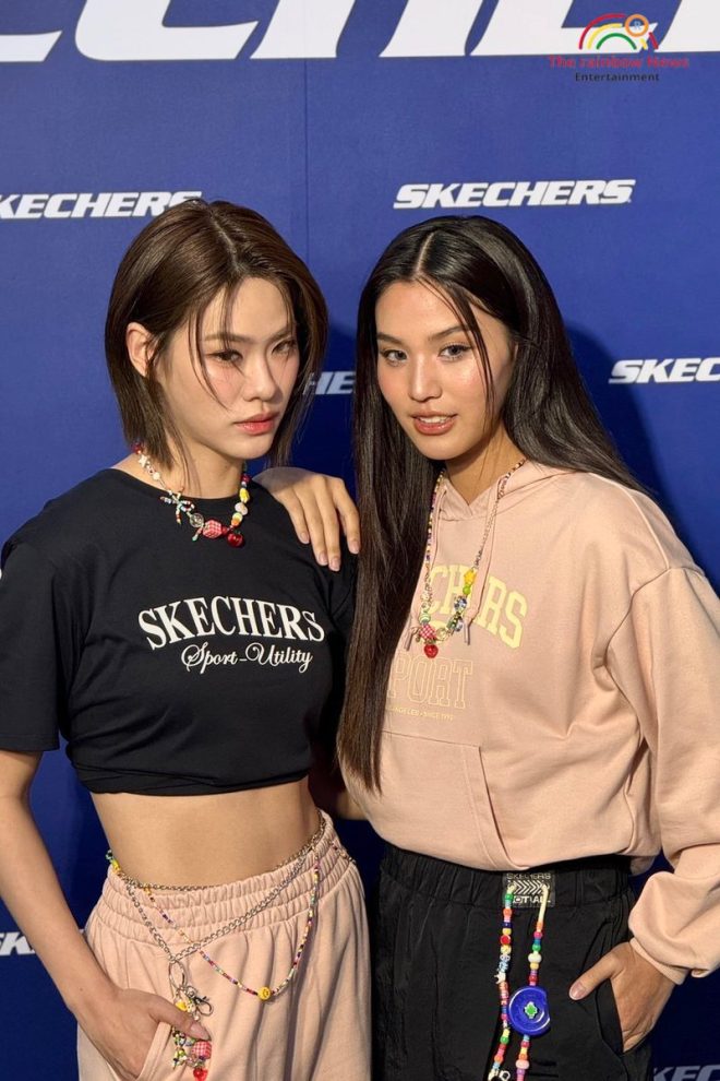 เอมี่-บอนนี่ ทำลายสถิติ! เปิด Skechers สุดช็อกที่ Megabangna!