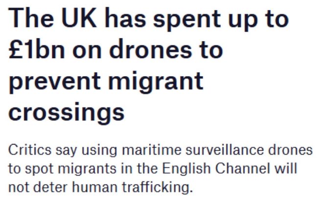 £1 Billion on Drones: Are We Just Watching Migrants Cross? — drone surveillance UK, migrant crossings UK 2025, border security issues UK