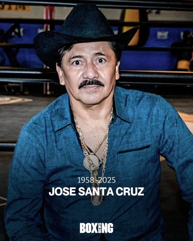 Death of Jose Santa Cruz, Beloved Father and Trainer