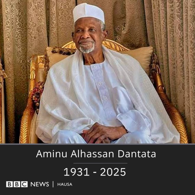 Death of Alhaji Aminu Dantata: A Great Loss to the Nation