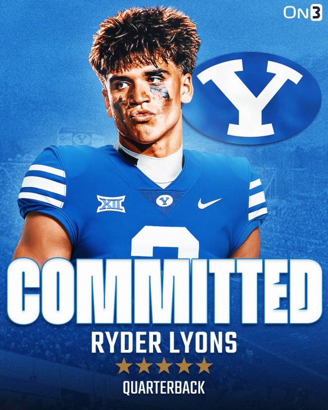 5-Star QB Ryder Lyons Shocks with BYU Commitment! — 5-star QB commitment BYU, Ryder Lyons highlights 2025