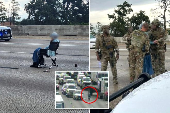 64-Year-Old Woman Armed in Highway Standoff Shocks Texas — Texas highway standoff, armed elderly woman incident, police standoff news 2025