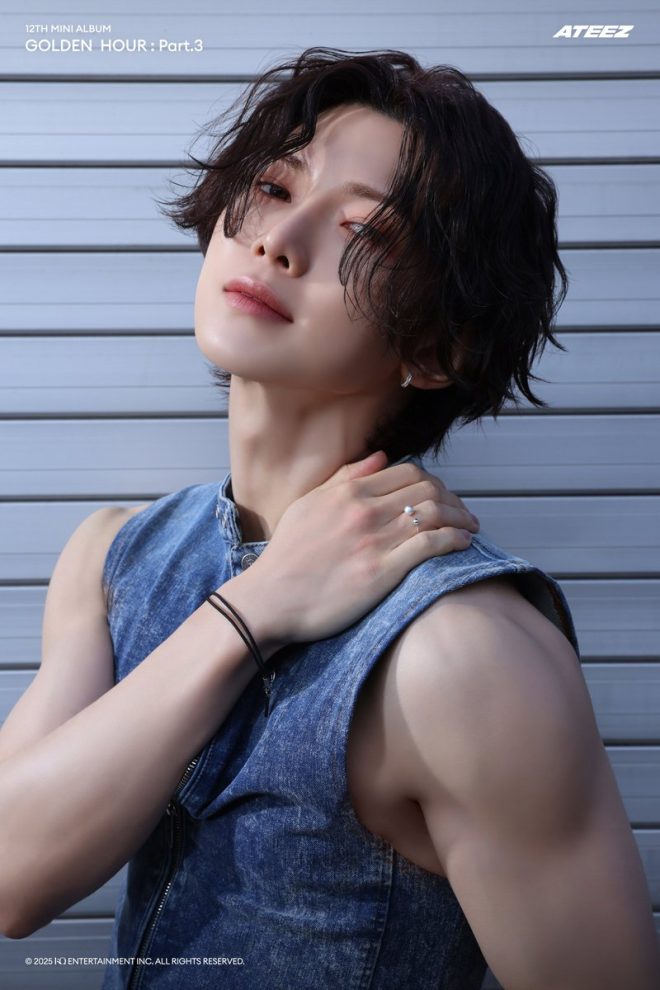 "ATEEZ's Controversial Golden Hour Part 3 Album Photo 1: Yeosang Shocks Fans with Bold New Look - Release Date Set for June 13th!" — ATEEZ comeback, K-pop photo shoot, Yeosang teaser, ATEEZ album release, Golden Hour concept, Lemon Drop concept, K-pop idol photography