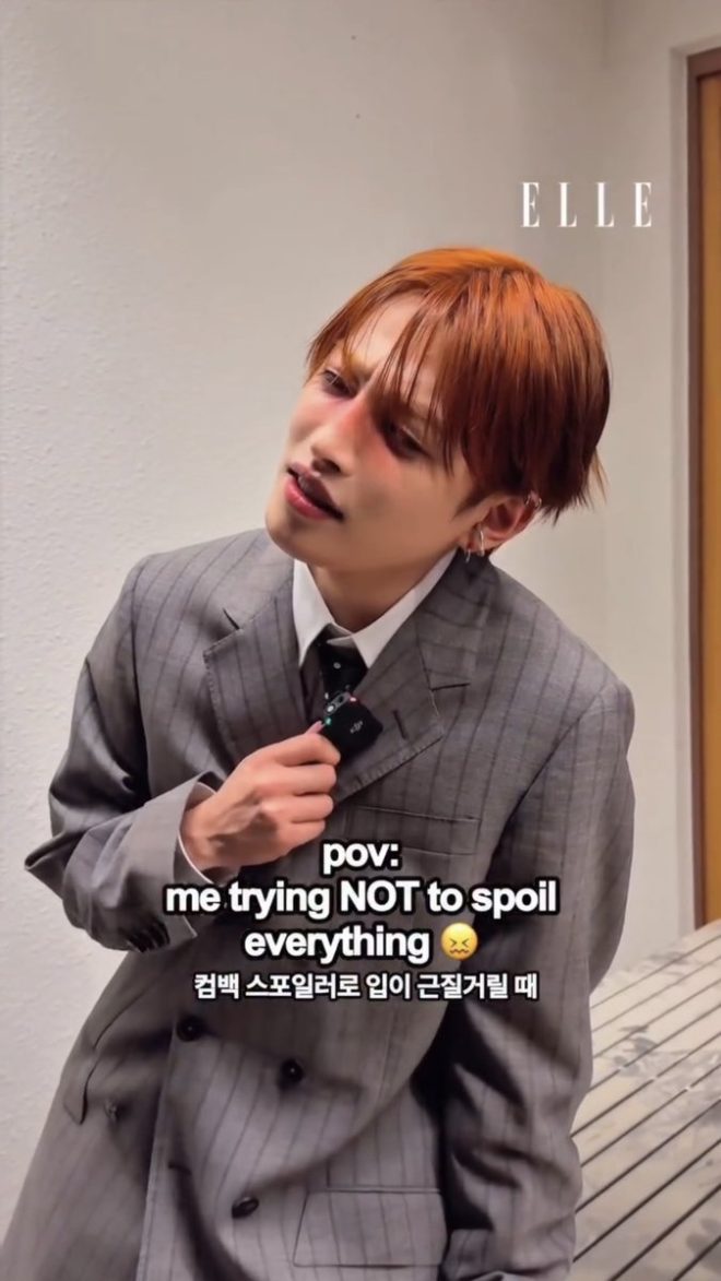 ATEEZ's Hongjoong Sparks Debate with Bold ELLE Korea Shoot! — Hongjoong solo photoshoot, ELLE Korea July 2025, ATEEZ leader feature