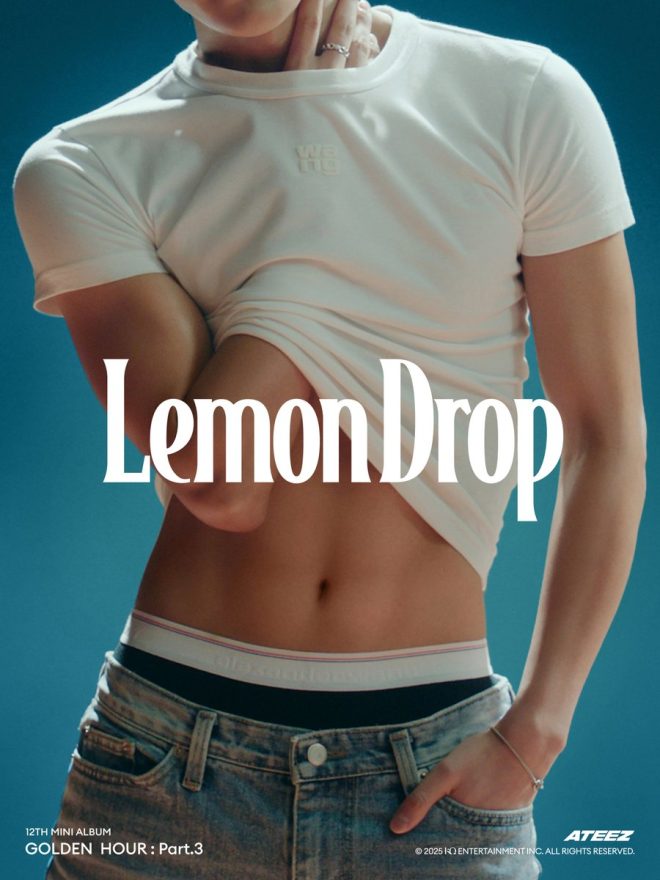 "ATEEZ's Shocking Revelation in 'Lemon Drop' Part.3 - Controversy and Intrigue Unveiled!" — ATEEZ Lemon Drop Poster, ATEEZ Golden Hour Part 3, ATEEZ Lemon Drop Release Date