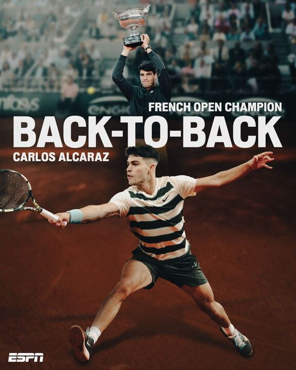 Alcaraz Stuns Tennis World with Epic French Open Comeback! — Vamos España, Carlos Alcaraz comeback, French Open 2025
