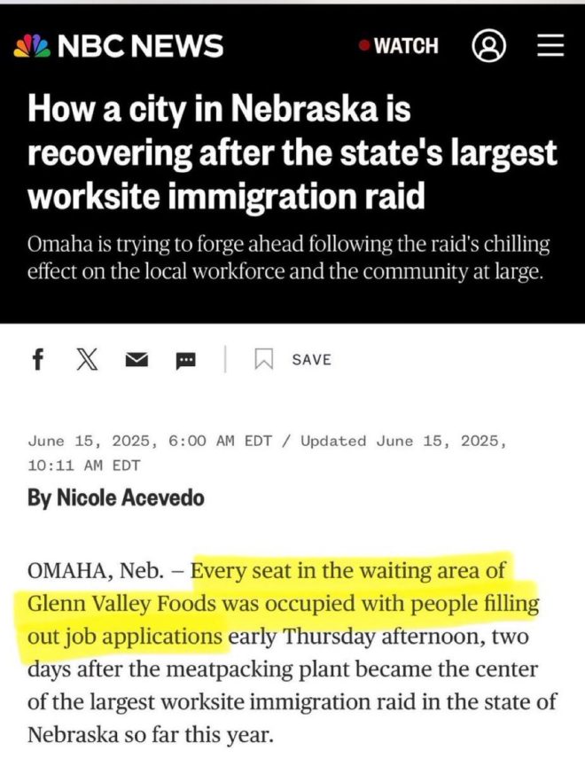 American Workers Step Up: Will This Spark Mass Deportations? — American job market crisis, immigration reform urgency, Nebraska labor force changes