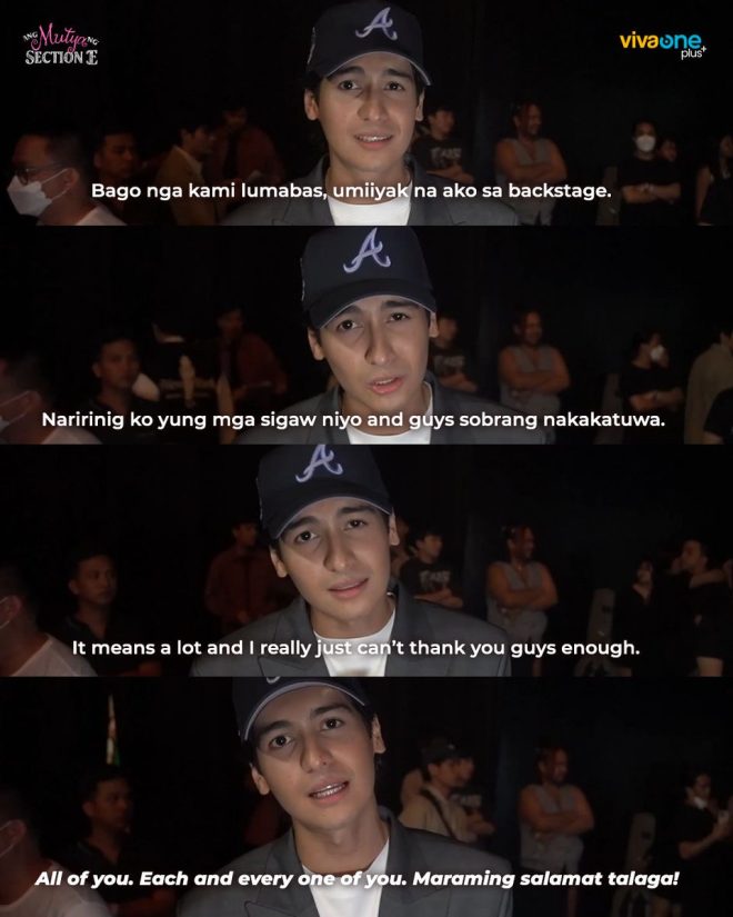 Andres Muhlach Shocks Fans: Tears of Joy or Staged Drama? — Andres Muhlach performances, exclusive live shows 2025, Section E community events