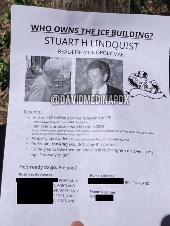 Antifa Strikes Again: Home Address of Building Owner Leaked! — Antifa protests, Portland protests, Antifa tactics