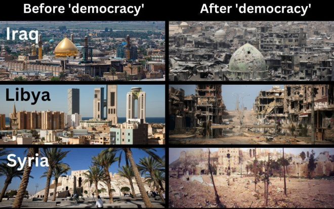 Are They Really Liberating? A Deeper Look at "Freedom" — Iranian liberation movement, Middle East intervention consequences, impact of foreign intervention 2025