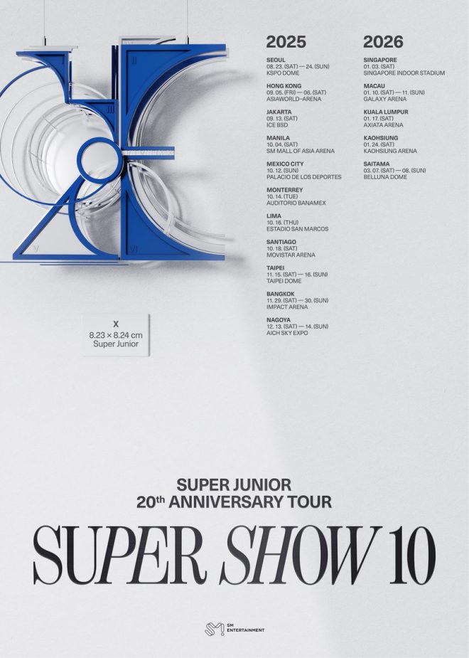 "Are You Ready? SUPER JUNIOR Announces Controversial 20th Anniversary World Tour Dates!" —
Kpop Concert Experience
Super Junior Live Performance
Asian Tour Dates