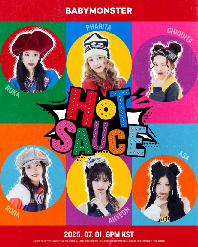 "B.A.B.Y.M.O.N's Controversial New Single 'HOT SAUCE' Set to Blow Minds in 2025 - Pre-Save Now!" —
K-Pop Sensation
Music Release Event
Hit Song Premiere
