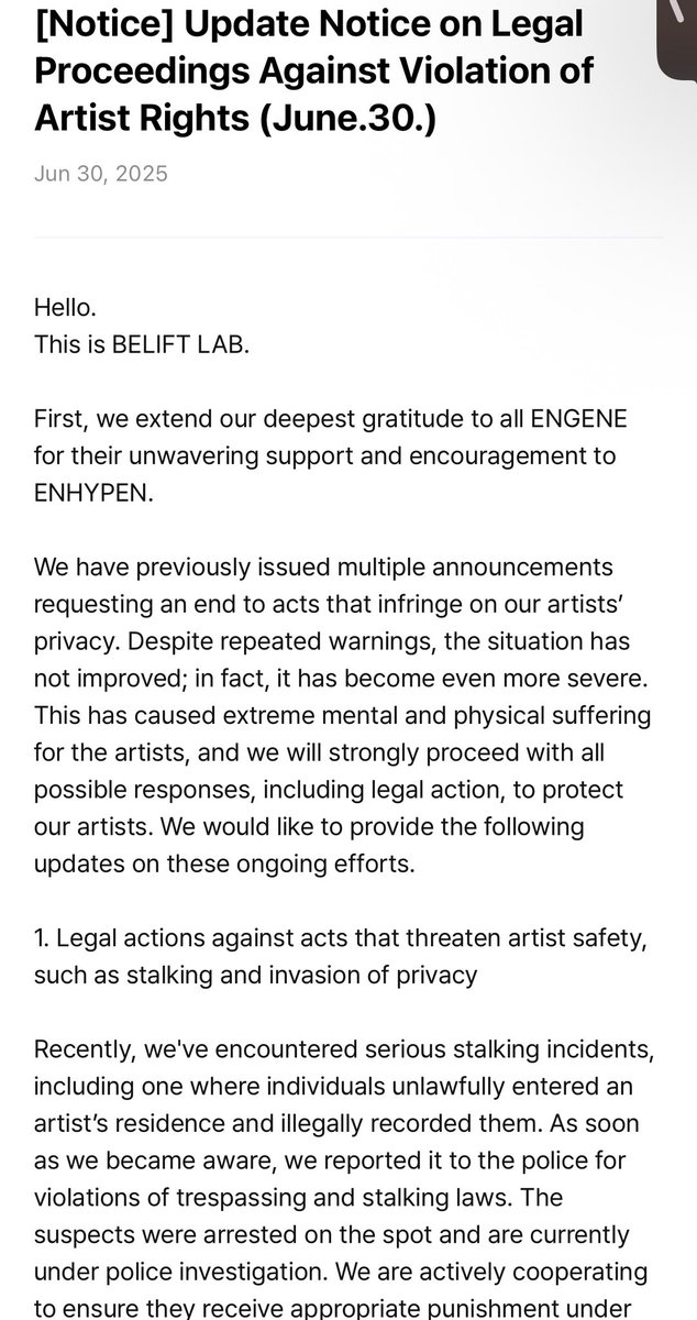 BELIFT LAB's Bold Response to ENHYPEN Privacy Crisis! — ENHYPEN artist safety concerns, BELIFT LAB legal action updates, K-pop privacy protection measures