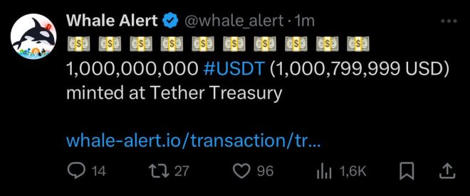 💥BREAKING: 1 Billion USDT Minted! Market Shock Ahead? — Crypto Market Surge 2025, USDT Minting News, Altcoin Price Explosion