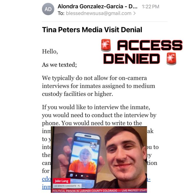 BREAKING: Colorado's Shocking Attack on Press Freedom! 😲 — First Amendment rights, Colorado Corrections news, Freedom of the Press violations