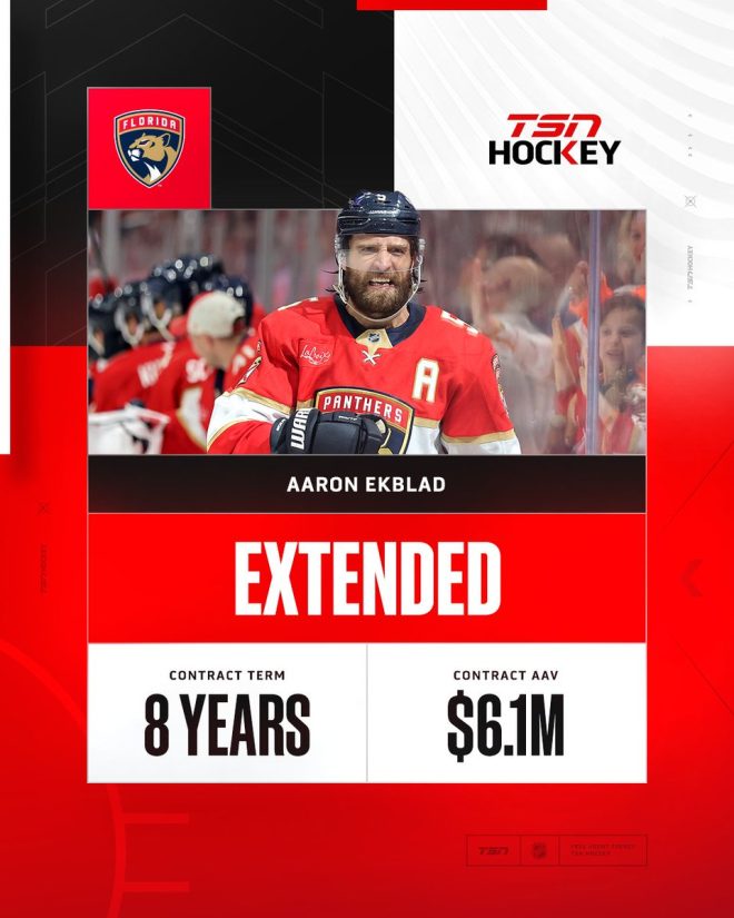 BREAKING: Ekblad's Shocking Deal - Is This a Mistake? — Aaron Ekblad contract news, Florida Panthers player extension, NHL salary cap updates