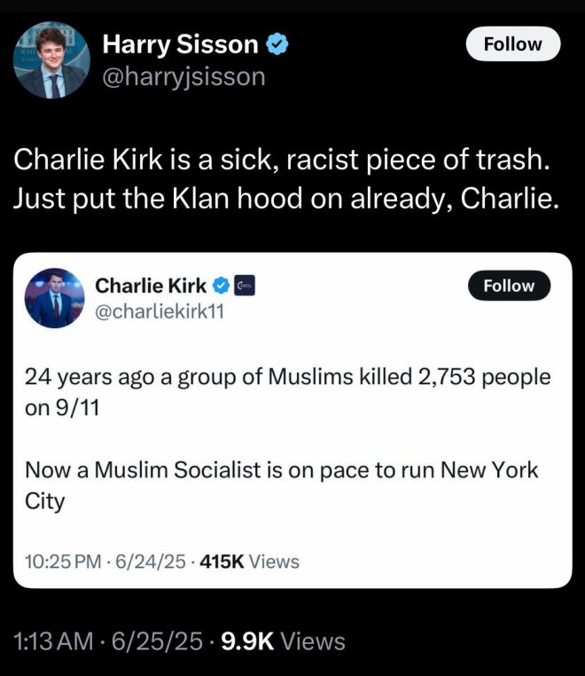 BREAKING 🅱️: Harry Sisson blasts Charlie Kirk as a "racist piece of trash" - Controversial feud erupts! — Charlie Kirk controversy, Political commentator feud