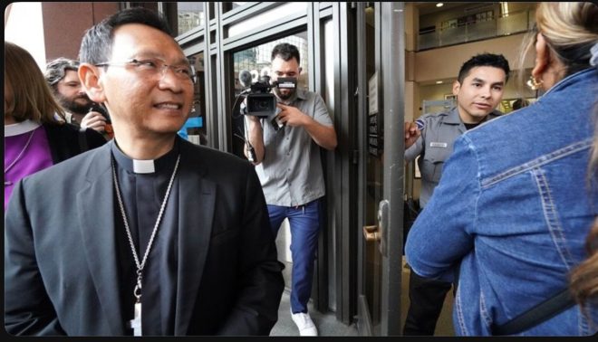 BREAKING: ICE Halts Deportation Hearings After Bishop Michael Pham's Bold Move! Pope's Influence in US? — Bishop Michael Pham deportation hearing, San Diego Bishop solidarity court appearance, ICE cancellation brother priests support
