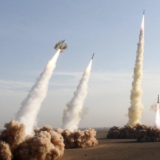 "BREAKING: Iran's Shocking Missile Attack on U.S. Base in Qatar Sparks Global Tensions" — Iran missile strike, US military base attack, Qatar missile launch