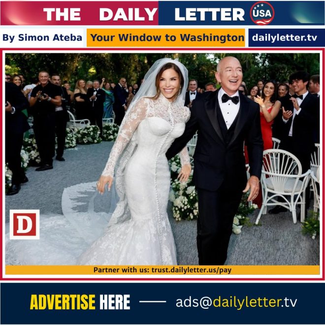BREAKING: Jeff Bezos and Lauren Sánchez tie the knot in Venice, igniting rumors and scandal across America! — Jeff Bezos wedding, Lauren Sánchez marriage, Venice ceremony