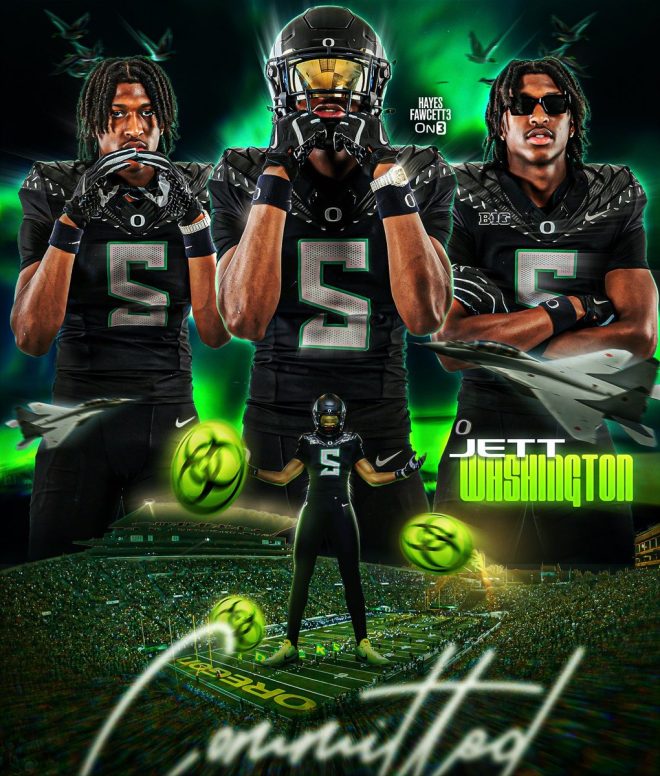 BREAKING: Jett Washington Shocks Fans, Chooses Oregon! — Five-Star Safety Commitment Oregon, Jett Washington Oregon Ducks News, High School Football Recruiting 2025
