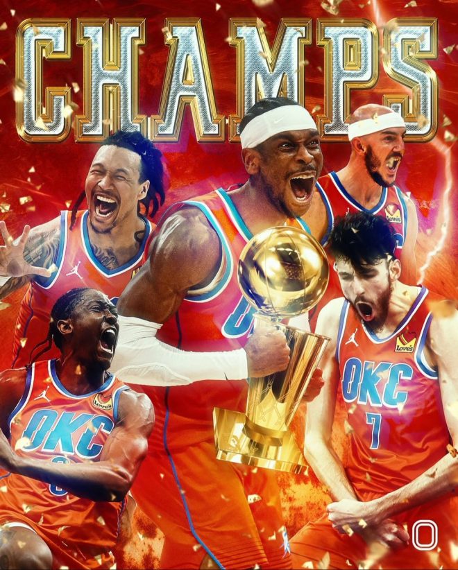 BREAKING: OKC Thunder's Shocking 2025 NBA Win Sparks Debate! —  NBA Championship News, Oklahoma City Thunder Victory, 2025 NBA Playoffs Results