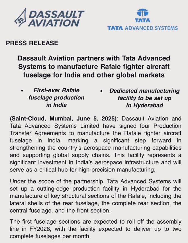 BREAKING ⚠️ Rafale Fuselages: India’s Controversial Leap! —  Rafale manufacturing partnership, Indian defense industry news, Tata Dassault collaboration