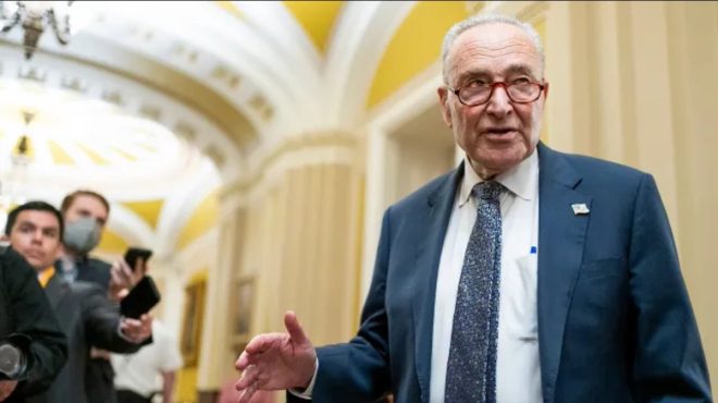 🚨 BREAKING 🅱️: Schumer STALLS Trump’s spending bill with 900+ page READ-OUT... what's he trying to hide? 👀🔥 — Senate showdown, Legislative tactics, Government spending showdown