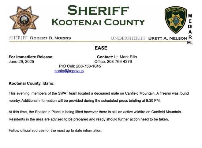 BREAKING: Shooter Neutralized on Canfield Mountain!
What Really Happened? Press Conference at 9:30 PM! — Active Shooter Incident, Coeur d'Alene News Update, Kootenai County Press Conference