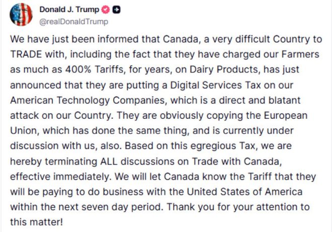 BREAKING: Trump Shocks Nation with Canada Trade Termination! — trade war news, Canada tariff updates, U.S. trade policy changes