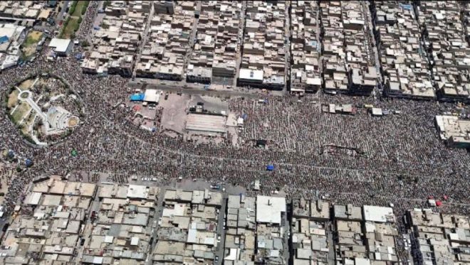 Baghdad's Shocking Rally: Pro-Iran Sentiment Surges! — Baghdad protests 2025, Iran support demonstrations