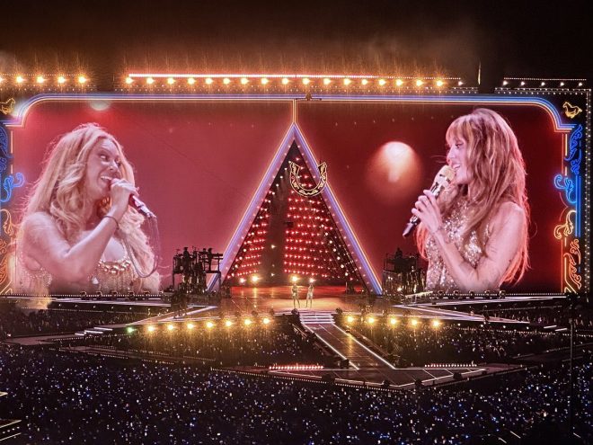 Beyoncé Shocks Fans with Miley Cyrus Surprise Duet! — Beyoncé Miley Cyrus collaboration, Cowboy Carter tour Paris 2025